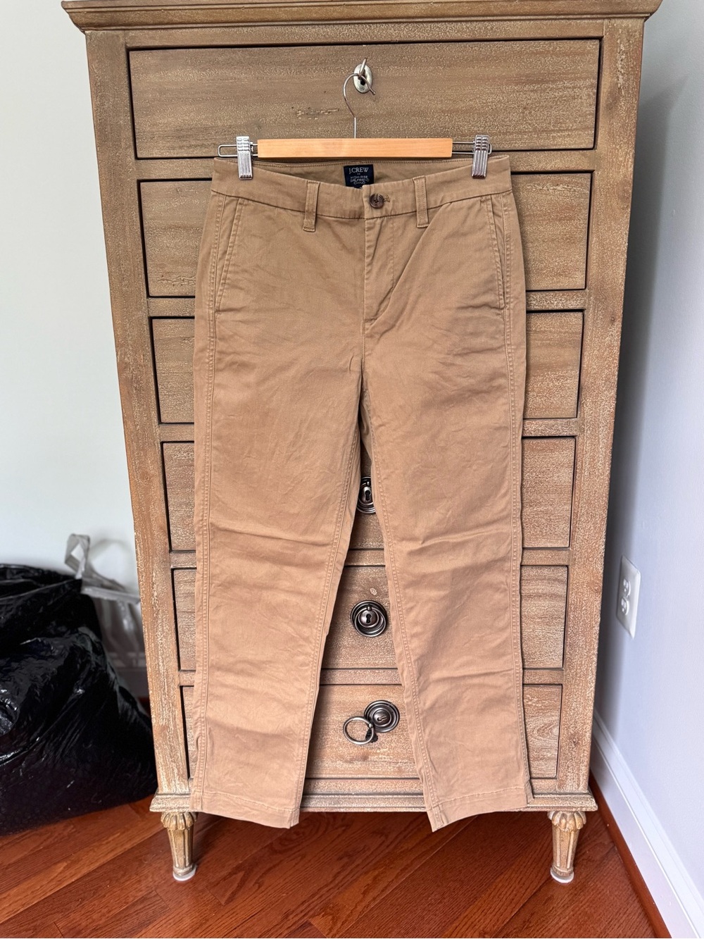 J. Crew women’s Khaki/Tan Straight-Leg Chinos
